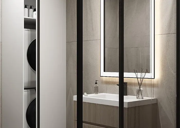 Apartment 2br Luxurious Designer - Azulis1 - Garden - Free Parking *